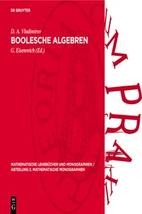 Boolesche Algebren_cover