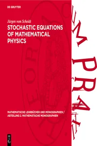 Stochastic Equations of Mathematical Physics_cover