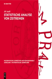 Statistische Analyse von Zeitreihen_cover