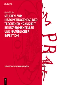 Studien zur Histopathogenese der Teschener Krankheit bei experimenteller und natürlicher Infektion_cover