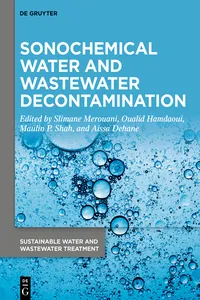 Sonochemical Water and Wastewater Decontamination_cover