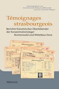 Témoignages strasbourgeois_cover