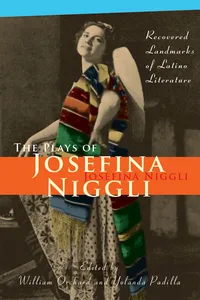 The Plays of Josefina Niggli_cover