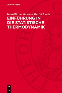 Einführung in die statistische Thermodynamik_cover