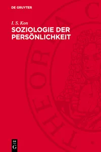 Soziologie der Persönlichkeit_cover