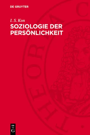 Soziologie der Persönlichkeit