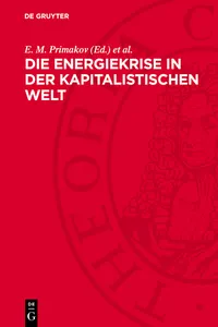 Die Energiekrise in der kapitalistischen Welt_cover