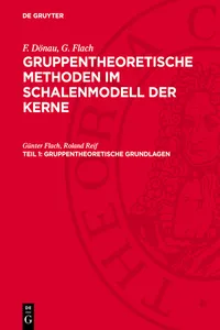 Gruppentheoretische Grundlagen_cover