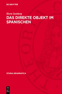 Das direkte Objekt im Spanischen_cover