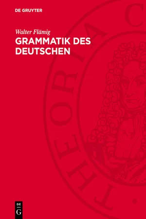 Grammatik des Deutschen