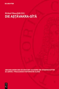 Die Aṣṭāvakra-Gītā_cover