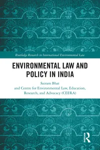 Environmental Law and Policy in India_cover