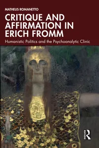 Critique and Affirmation in Erich Fromm_cover