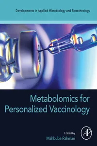 Metabolomics for Personalized Vaccinology_cover