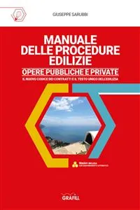 MANUALE DELLE PROCEDURE EDILIZIE OPERE PUBBLICHE E PRIVATE_cover