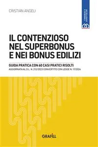 IL CONTENZIOSO NEL SUPERBONUS E NEI BONUS EDILIZI_cover