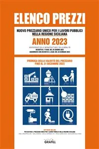 ELENCO PREZZI 2023 – NUOVO PREZZARIO UNICO PER I LAVORI PUBBLICI NELLA REGIONE SICILIANA_cover