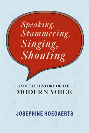 Speaking, Stammering, Singing, Shouting
