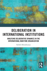 Deliberation in International Institutions_cover