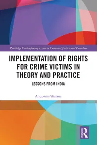 Implementation of Rights for Crime Victims in Theory and Practice_cover