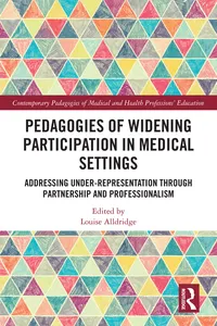 Pedagogies of Widening Participation in Medical Settings_cover