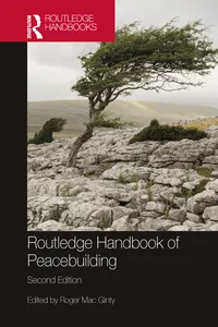 Routledge Handbook of Peacebuilding_cover