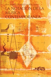 La notación de la música contemporánea_cover