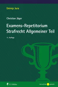 Examens-Repetitorium Strafrecht Allgemeiner Teil_cover