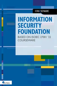 Information Security Foundation based on ISO/IEC 27001 ’22 Courseware_cover