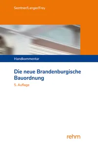 Die neue Brandenburgische Bauordnung_cover