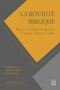 La royauté biblique_cover