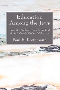 Education Among the Jews_cover