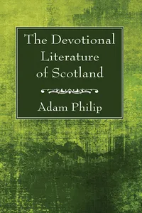 The Devotional Literature of Scotland_cover