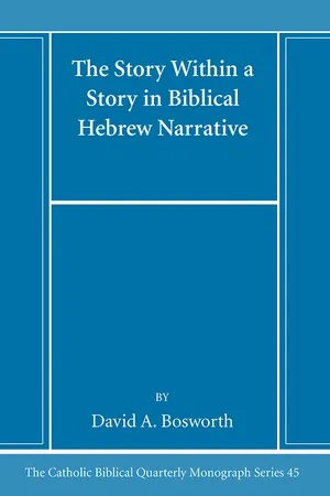 The Story Within a Story in Biblical Hebrew Narrative