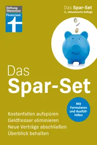 Das Spar-Set – in vier Schritten zum Sparerfolg, mit selbstrechnendem Haushaltsbuch_cover