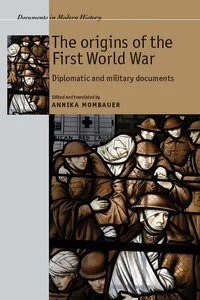 The origins of the First World War_cover