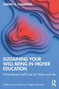 Sustaining Your Well-Being in Higher Education_cover