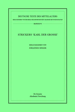 Strickers Karl der Große