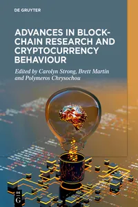 Advances in Blockchain Research and Cryptocurrency Behaviour_cover