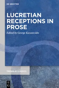 Lucretian Receptions in Prose_cover