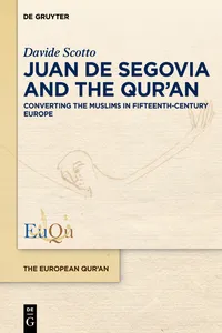 Juan de Segovia and the Qur'an_cover