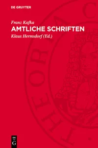 Amtliche Schriften_cover