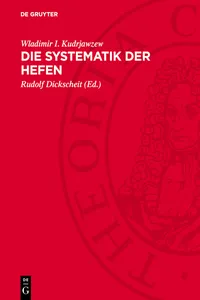 Die Systematik der Hefen_cover