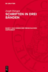 Das Wesen der menschlichen Kopfarbeit_cover