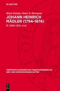 Johann Heinrich Mädler_cover