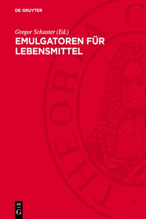 Emulgatoren für Lebensmittel