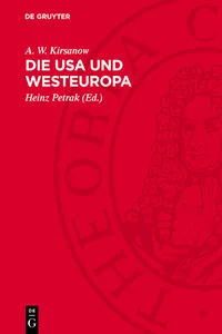 Die USA und Westeuropa_cover