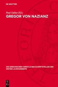 Gregor von Nazianz_cover