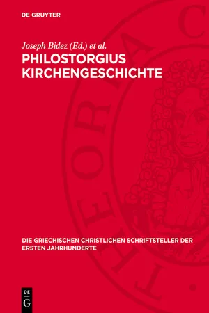 Philostorgius Kirchengeschichte