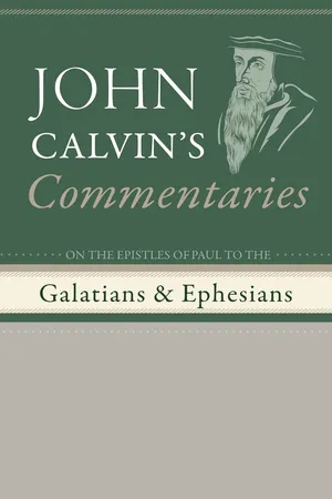 Commentaries on the Epistles of Paul to the Galatians and Ephesians